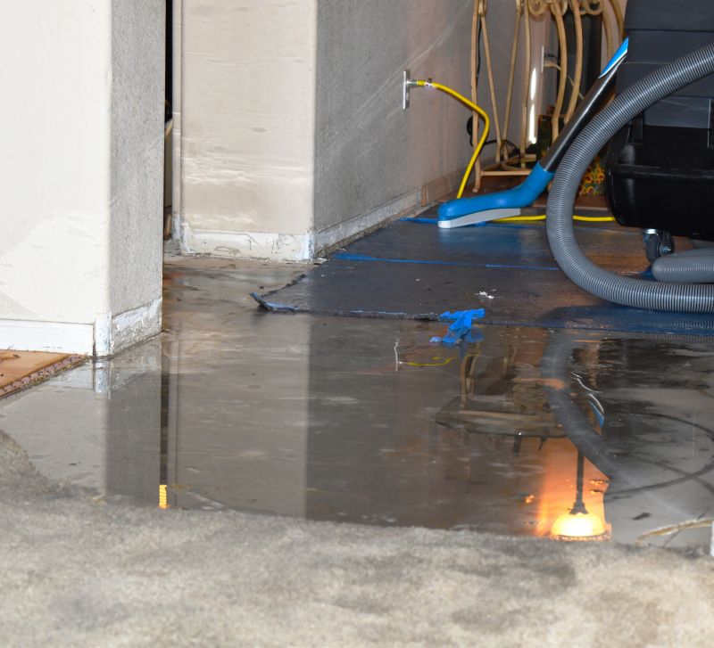 Burst Pipe Cleanup detail